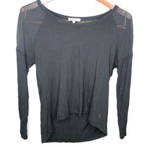 Juicy Couture Long Sleeve with Sheer Panel
